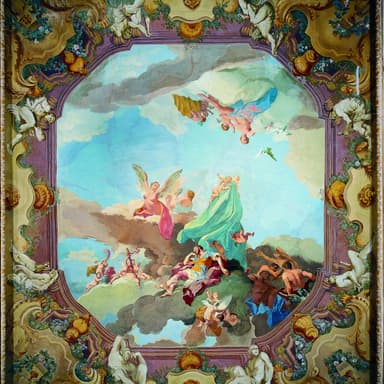 Ausruhen im Prunkappartement